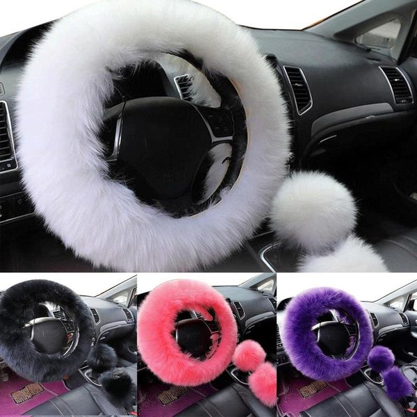 steering wheel covers 3pcs/set universal faux wool gear shift rod brake fluffy cover car decor styling accessories interior
steering wheel covers 3pcs/set universal faux wool gear shift rod brake fluffy cover car decor styling accessories interior