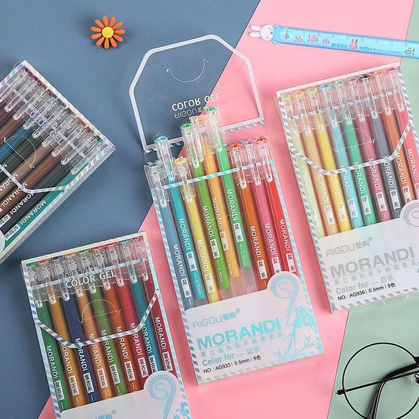 gel pens 0.5mm creative morandi color pen set kawaii diary for students, school supplies, office and stationery
gel pens 0.5mm creative morandi color pen set kawaii diary for students, school supplies, office and stationery