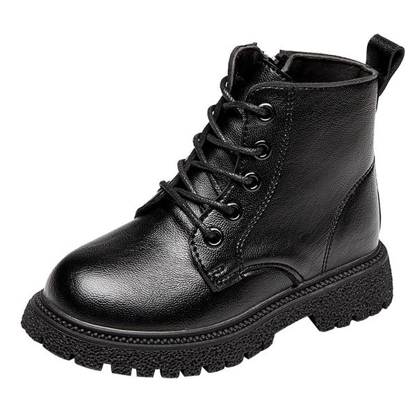boots kids autumn winter boys girls booties soft leather plush shoe fashion waterproof non-slip warm shoes size 26-37, Black;grey
boots kids autumn winter boys girls booties soft leather plush shoe fashion waterproof non-slip warm shoes size 26-37, Black;grey