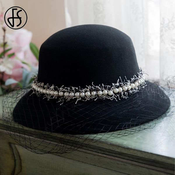 stingy brim hats fs hepburn black 100% wool felt dome basin fedora women cloche hat fedoras bowler cap pearl beaded veil, Blue;gray
stingy brim hats fs hepburn black 100% wool felt dome basin fedora women cloche hat fedoras bowler cap pearl beaded veil, Blue;gray