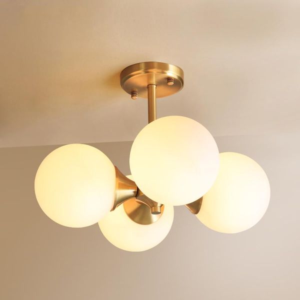 pendant lamps nordic style all-copper light luxury study hall aisle porch balcony spherical simple magic bean ceiling lamp
pendant lamps nordic style all-copper light luxury study hall aisle porch balcony spherical simple magic bean ceiling lamp