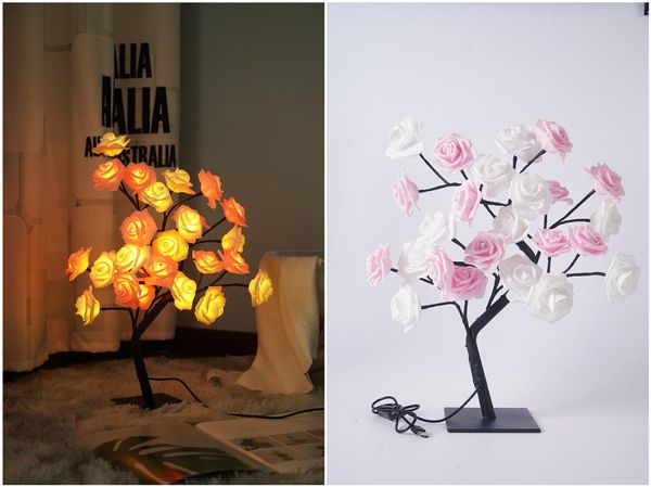 night lights rose flower tree 4.5v led table lamp usb fairy light for christmas home party wedding bedroom decoration
night lights rose flower tree 4.5v led table lamp usb fairy light for christmas home party wedding bedroom decoration