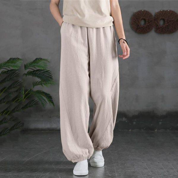 women's pants & capris 40# cotton linen for women loose casual solid color trousers summer harem soft pantalones plus size, Black;white
women's pants & capris 40# cotton linen for women loose casual solid color trousers summer harem soft pantalones plus size, Black;white