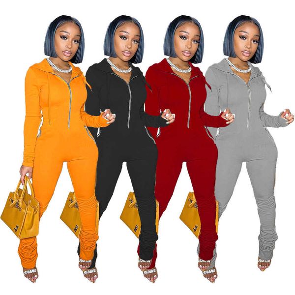 a5290 new women's autumn winter solid color plush zipper hoodie jumpsuit plus size bodysuit women, Black;white
a5290 new women's autumn winter solid color plush zipper hoodie jumpsuit plus size bodysuit women, Black;white