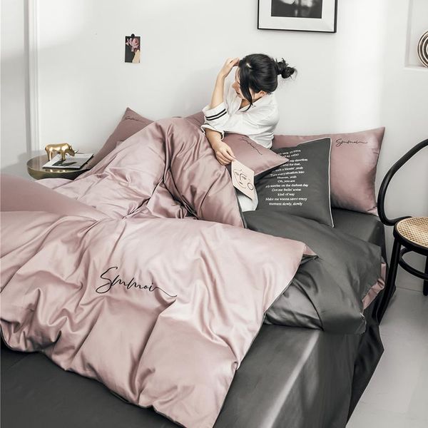 bedding sets oxygen solid set duvet cover 4pcs king size 220x240 home textile luxury bed
bedding sets oxygen solid set duvet cover 4pcs king size 220x240 home textile luxury bed