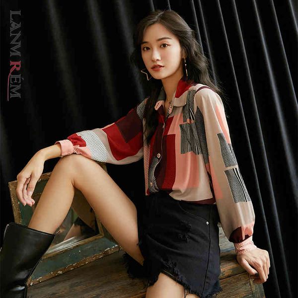 vintage women's printted long sleeve shirts spring loose causal single breast fashion blouse yk154 210507, White
vintage women's printted long sleeve shirts spring loose causal single breast fashion blouse yk154 210507, White
