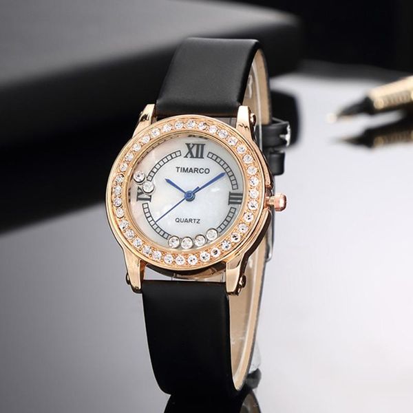 wristwatches luxury leather analog quartz women watches with rhinestones fashion design ladies wrist watch casual dress stylish clock, Slivery;brown
wristwatches luxury leather analog quartz women watches with rhinestones fashion design ladies wrist watch casual dress stylish clock, Slivery;brown