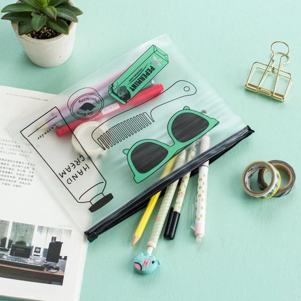 clear pvc waterproof makeup bag case travel bath wash pouch storage organizer pencil kawaii back to school bags
clear pvc waterproof makeup bag case travel bath wash pouch storage organizer pencil kawaii back to school bags