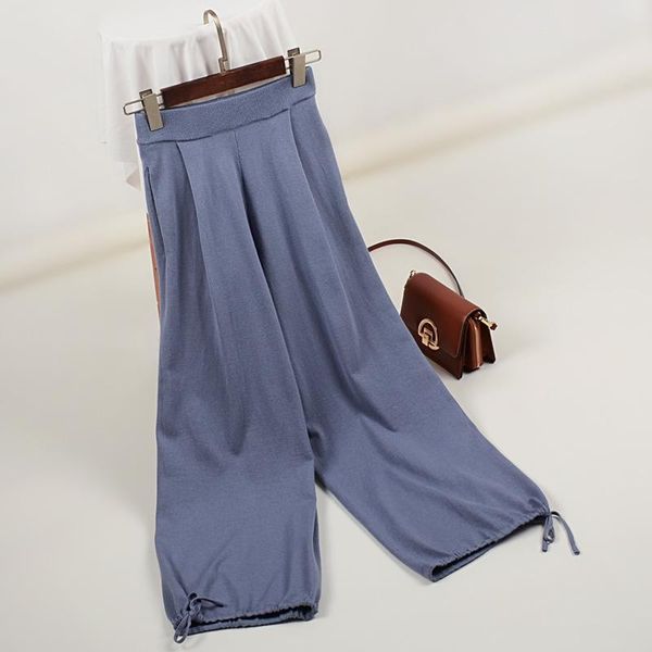 women's pants & capris slim comfortable knit wide leg trousers drawstring casual korean version female elastic waist loose winter, Black;white
women's pants & capris slim comfortable knit wide leg trousers drawstring casual korean version female elastic waist loose winter, Black;white