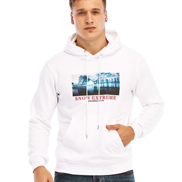 autumn and winter new round collar pullover terry sweater men's print long sleeve, Black;white
autumn and winter new round collar pullover terry sweater men's print long sleeve, Black;white