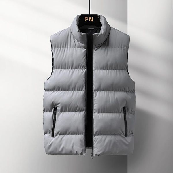 men's jackets autumn and winter korean cotton vest men's 2021 pure color loose large 105kg thickened warm waistcoat jacket coat, Black;brown
men's jackets autumn and winter korean cotton vest men's 2021 pure color loose large 105kg thickened warm waistcoat jacket coat, Black;brown