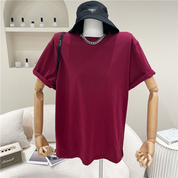 women will see 2021 niche fashion design around the neck short sleeve plum color thin bottom shirt, White
women will see 2021 niche fashion design around the neck short sleeve plum color thin bottom shirt, White