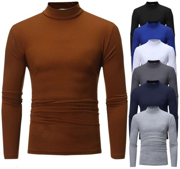 men's t-shirts autumn and winter high collar versatile solid color mill men's slim long sleeve t-shirt, White;black
men's t-shirts autumn and winter high collar versatile solid color mill men's slim long sleeve t-shirt, White;black