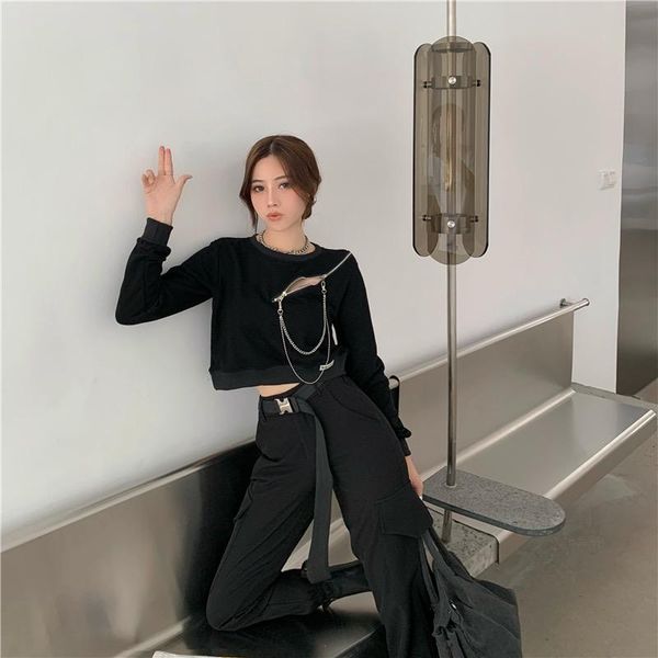 women's hoodies & sweatshirts sxgoth hoodie black grunge with a zipper egirl thick pullovers crop long sleeve harujuku autumn goth alt
women's hoodies & sweatshirts sxgoth hoodie black grunge with a zipper egirl thick pullovers crop long sleeve harujuku autumn goth alt