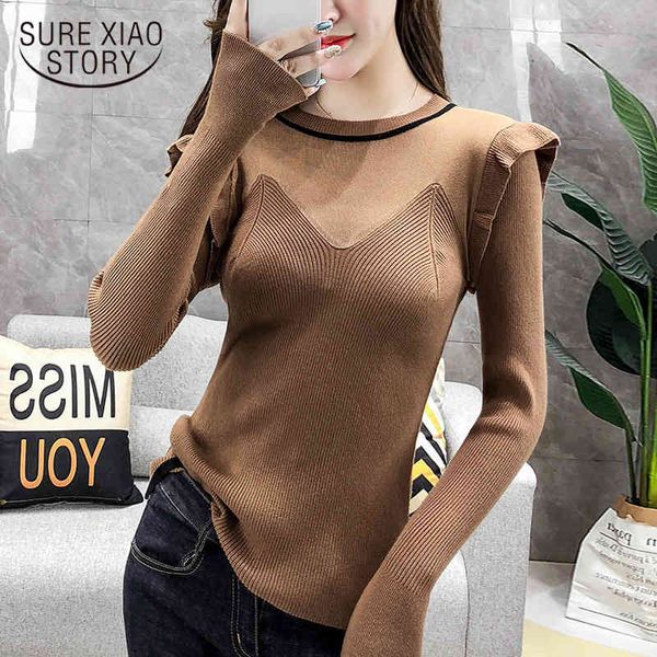 fall winter knitted high neck long sleeve bottom shirt sweater women sweaters and pullovers 6240 50 210417, White;black
fall winter knitted high neck long sleeve bottom shirt sweater women sweaters and pullovers 6240 50 210417, White;black
