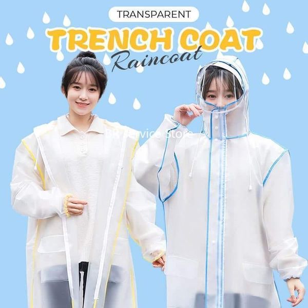 raincoats transparent raincoat with mask eva trench coat waterproof rain women men camping rainwear suit drop
raincoats transparent raincoat with mask eva trench coat waterproof rain women men camping rainwear suit drop