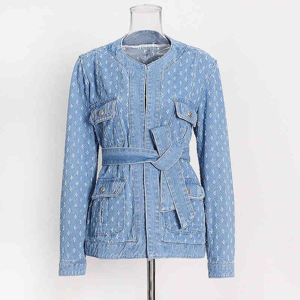Denim female spring 2021 casual around neck high waist-up solid loop-up color sleeve section thin wome jacket, Black;brown
Denim female spring 2021 casual around neck high waist-up solid loop-up color sleeve section thin wome jacket, Black;brown