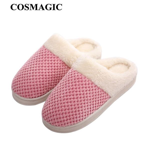slippers cosmagic 2021 winter women indoor slipper keep warm non-slip fur inside house floor living room bedroom shoe, Black
slippers cosmagic 2021 winter women indoor slipper keep warm non-slip fur inside house floor living room bedroom shoe, Black