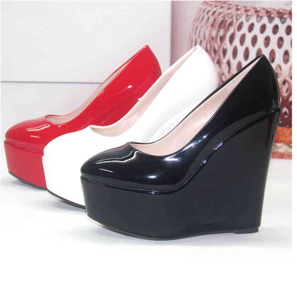 super high heel 15cm patent leather women's shoes size 30-43, Black
super high heel 15cm patent leather women's shoes size 30-43, Black