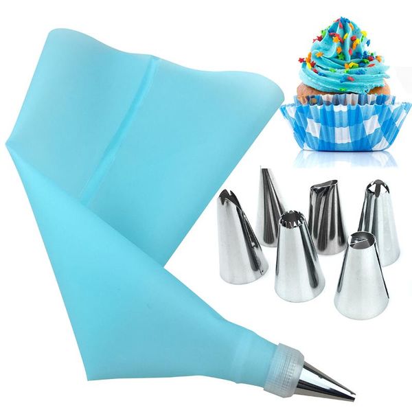 baking & pastry tools cake decorating supplies tips kits 6 stainless steel icing 1 bag and reusable coupler for
baking & pastry tools cake decorating supplies tips kits 6 stainless steel icing 1 bag and reusable coupler for