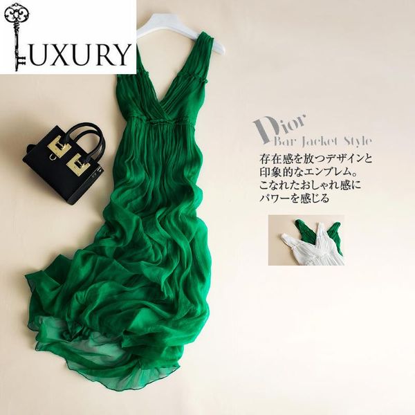 casual dresses summer boho 200% real silk dress women maxi vestidos korean long v neck woman vintage beach party lw, Black;gray
casual dresses summer boho 200% real silk dress women maxi vestidos korean long v neck woman vintage beach party lw, Black;gray