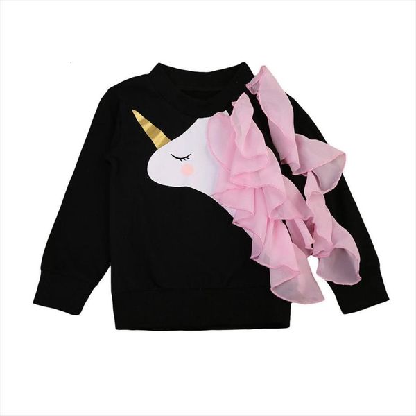 kid infant toddler girl clothes long sleeve ruffle cartoon unicorn sweatshirts lovely baby shirt, Black
kid infant toddler girl clothes long sleeve ruffle cartoon unicorn sweatshirts lovely baby shirt, Black