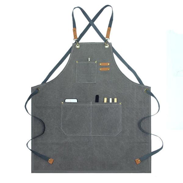aprons canvas work apron for men women bib adjustable cafe horticultural restaurant kitchen cooking with tool pockets
aprons canvas work apron for men women bib adjustable cafe horticultural restaurant kitchen cooking with tool pockets