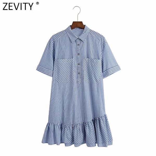women vintage short sleeve striped print hem pleat ruffles shirt dress femme chic casual slim business vestido ds8215 210416, Black;gray
women vintage short sleeve striped print hem pleat ruffles shirt dress femme chic casual slim business vestido ds8215 210416, Black;gray