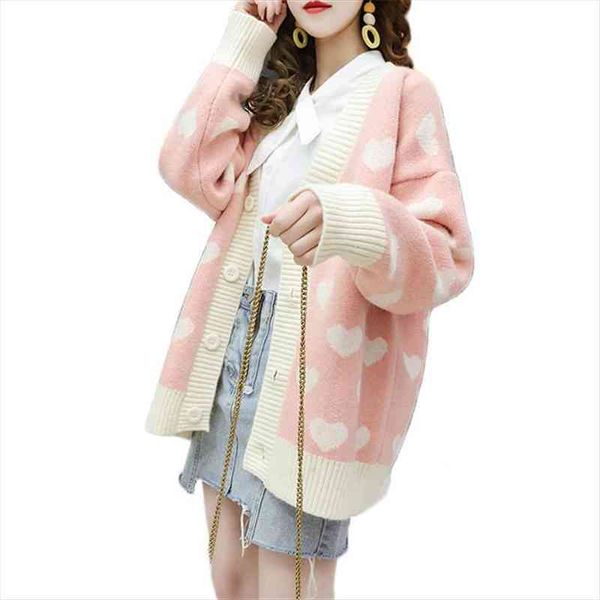 pink sweater women spring knitted cardigans loose jackets white print coats autumn sweet cute sweaters feminina lr830, White;black
pink sweater women spring knitted cardigans loose jackets white print coats autumn sweet cute sweaters feminina lr830, White;black