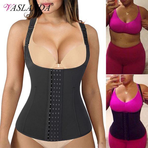 women waist trainer corset sweat vest workout sauna tank shapewear weight loss body shaper slimming shirt fat burner suit
women waist trainer corset sweat vest workout sauna tank shapewear weight loss body shaper slimming shirt fat burner suit