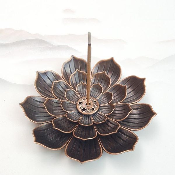 3-in-1 brass incense stick holder 5 holes lotus burners holders detachable slc88 fragrance lamps
3-in-1 brass incense stick holder 5 holes lotus burners holders detachable slc88 fragrance lamps