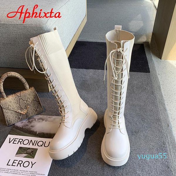 boots winter high long women fashion over the knee beige lace-up comfortable ladies cotton fabric shoes, Black
boots winter high long women fashion over the knee beige lace-up comfortable ladies cotton fabric shoes, Black