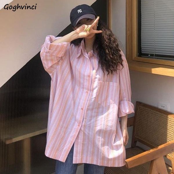 women's blouses & shirts women striped print casual shirt womens loose all-match simple chic stylish leisure daily ins one pocket fema, White
women's blouses & shirts women striped print casual shirt womens loose all-match simple chic stylish leisure daily ins one pocket fema, White