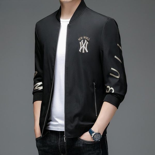 men's jackets grade designer brand casual fashion baseball collar streetwear jacket embroidered men zipper bomber coats man clothes, Black;brown
men's jackets grade designer brand casual fashion baseball collar streetwear jacket embroidered men zipper bomber coats man clothes, Black;brown