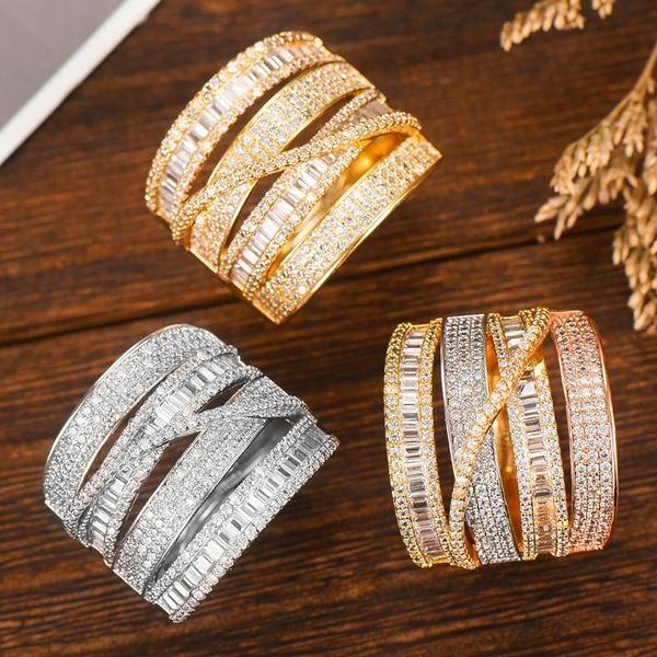 cluster rings godki trendy crossover bold ring for women wedding cubic zircon finger beads charm bohemian beach jewelry gift, Golden;silver
cluster rings godki trendy crossover bold ring for women wedding cubic zircon finger beads charm bohemian beach jewelry gift, Golden;silver