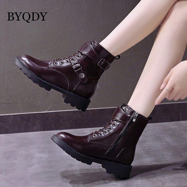 punk rock gothic combat ankle boots chunky block heels autumn woman thick bottom lace up motorcycle shoes 39, Black
punk rock gothic combat ankle boots chunky block heels autumn woman thick bottom lace up motorcycle shoes 39, Black