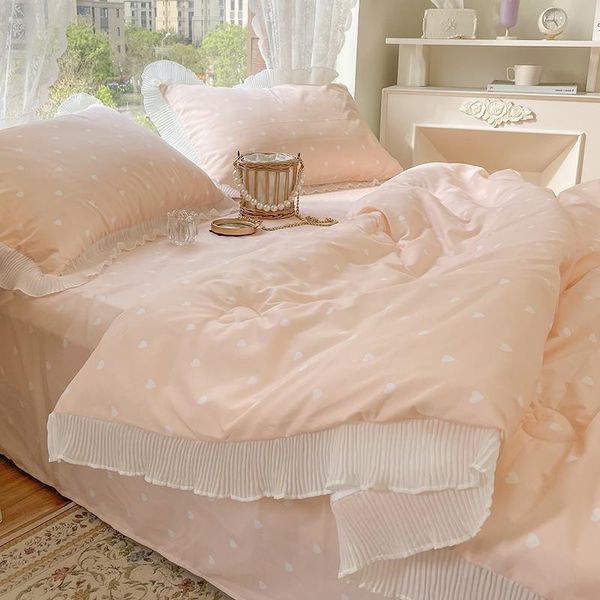 comforters & sets princess bedroom summer fall quilt lace beding set french retro romaticism 3/4pcs bed sheet sweet duvet for home el decro
comforters & sets princess bedroom summer fall quilt lace beding set french retro romaticism 3/4pcs bed sheet sweet duvet for home el decro