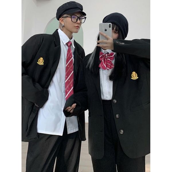 clothing sets school uniform british style suit college high student jacket chorus performance wear, White
clothing sets school uniform british style suit college high student jacket chorus performance wear, White