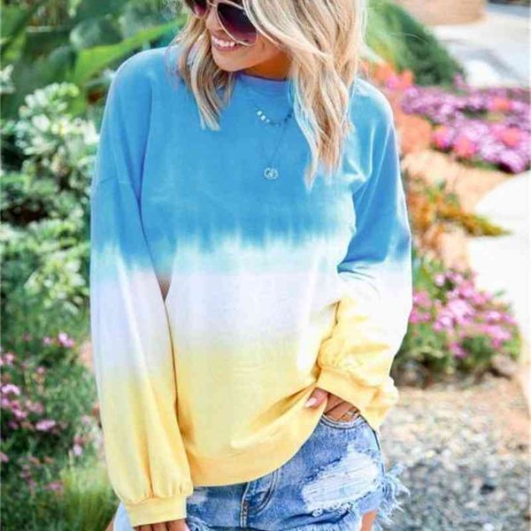women's hoodies & sweatshirts color iris print long sleeve loose donna fashion colorful round collar designer women gra bg7w, Black
women's hoodies & sweatshirts color iris print long sleeve loose donna fashion colorful round collar designer women gra bg7w, Black