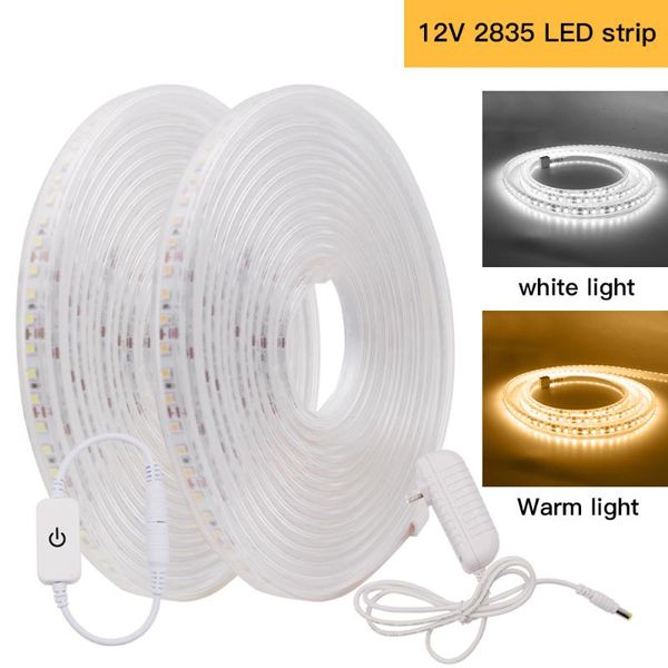 strips led strip 2835 120leds/m 12v 24v waterproof flexible tape ribbon with itouch dimmer eu/us/uk/au plug warm white/cold white
strips led strip 2835 120leds/m 12v 24v waterproof flexible tape ribbon with itouch dimmer eu/us/uk/au plug warm white/cold white