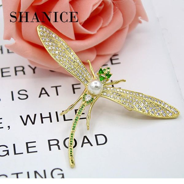 pins, brooches shanice insect dragonfly brooch gold green color white fresh water pearl copper with cubic zircon fashion women jewelry gift, Gray
pins, brooches shanice insect dragonfly brooch gold green color white fresh water pearl copper with cubic zircon fashion women jewelry gift, Gray