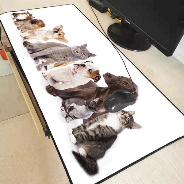 mouse pads & wrist rests mairuige animal cute white cat black dog lock edge large natural rubber pad waterproof game desk mousepad mat for d
mouse pads & wrist rests mairuige animal cute white cat black dog lock edge large natural rubber pad waterproof game desk mousepad mat for d