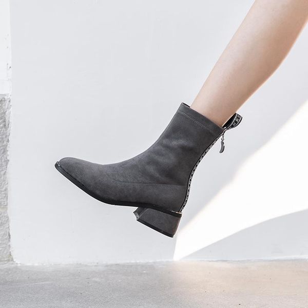 boots ods faux suede womenautumn classic ankle genuine leather womens flats flat zapatos de mujer gray, Black
boots ods faux suede womenautumn classic ankle genuine leather womens flats flat zapatos de mujer gray, Black