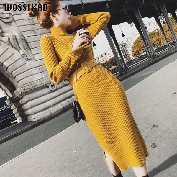 casual dresses knitting dress girls long fund self-cultivation thin rendering sweater woman elegant long-sleeved vobe ropa mujer, Black;gray
casual dresses knitting dress girls long fund self-cultivation thin rendering sweater woman elegant long-sleeved vobe ropa mujer, Black;gray