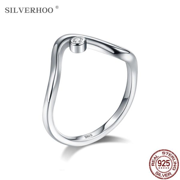 cluster rings silverhoo 925 sterling silver minimalist irregular wave clear cz finger for women engagement ring jewelry girlfriend gift, Golden;silver
cluster rings silverhoo 925 sterling silver minimalist irregular wave clear cz finger for women engagement ring jewelry girlfriend gift, Golden;silver