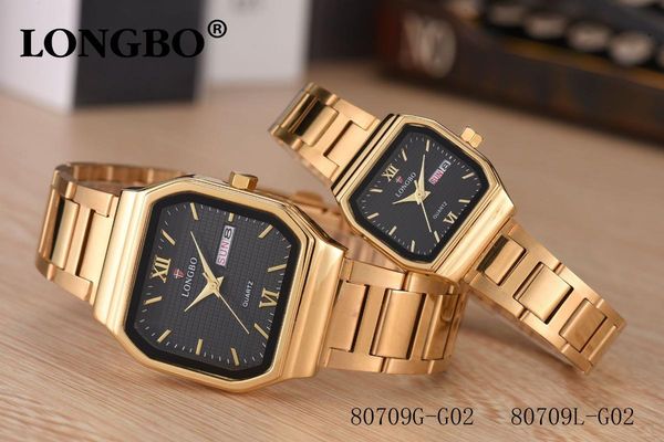 wristwatches longbo stainless steel wrist watch women men 2021 golden for female clcok relogio feminino relojes, Slivery;brown
wristwatches longbo stainless steel wrist watch women men 2021 golden for female clcok relogio feminino relojes, Slivery;brown
