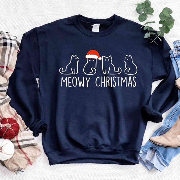 women's hoodies & sweatshirts nice happy miowy christmas women's hoodies vintage daddy sweatshirt aesthetic grunge pullover longsl, Black
women's hoodies & sweatshirts nice happy miowy christmas women's hoodies vintage daddy sweatshirt aesthetic grunge pullover longsl, Black