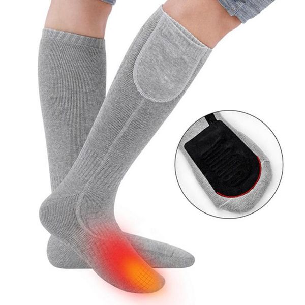 sports socks winter heated men's women's heating boot feet warmer thermosocks long tube cycling skiing electric warm, Black
sports socks winter heated men's women's heating boot feet warmer thermosocks long tube cycling skiing electric warm, Black