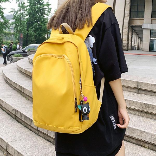 backpack fashion casual yellow large capacity waterproof nylon travel teen girl student mochila men's lapbag
backpack fashion casual yellow large capacity waterproof nylon travel teen girl student mochila men's lapbag
