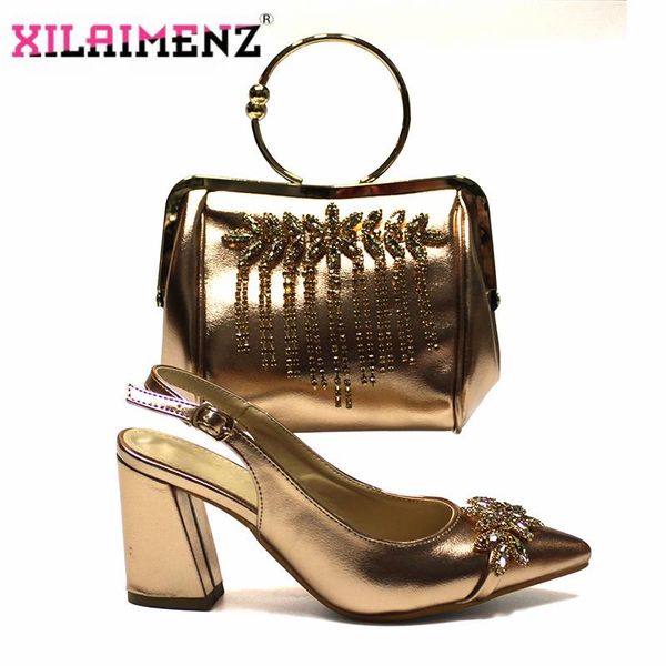 dress shoes champagne color nigerian women design shoe and bag set with shinning crystal italian lady to matc, Black
dress shoes champagne color nigerian women design shoe and bag set with shinning crystal italian lady to matc, Black